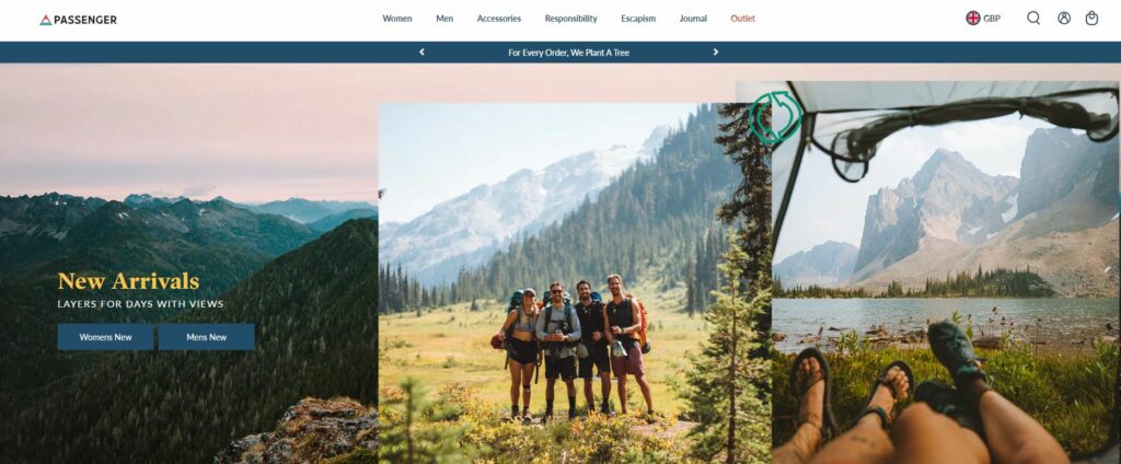 Outdoor clothing brand Passenger among fastest-growing online